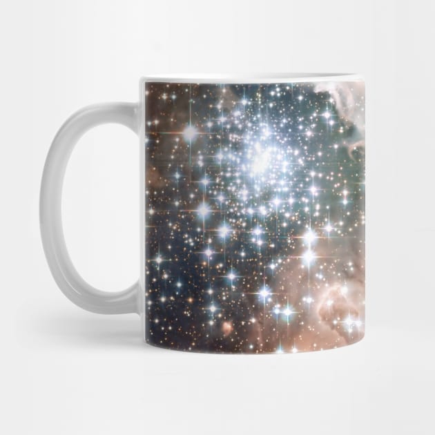 Colorful Universe Nebula Galaxy And Stars by jodotodesign